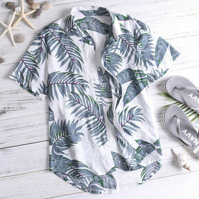 Summer Floral Print Short Sleeve