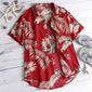 Summer Floral Print Short Sleeve
