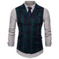 Men's Plaid Business Suit Vest