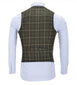 Men's Business Plaid Wool Vest