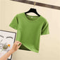 Candy Color Short Sleeve