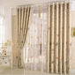 Pastoral Clover Design Decor Curtain