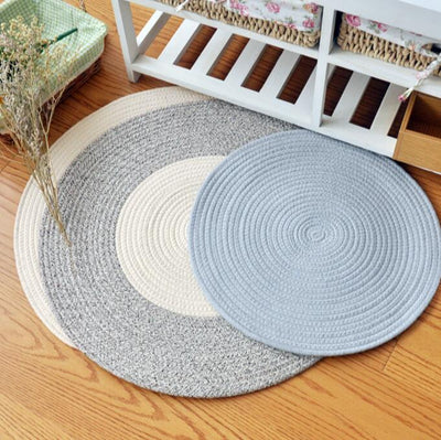 Geometric Indian Rug Modern Mat