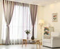 Modern Vertical Striped Curtain