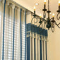 Modern Vertical Striped Curtain